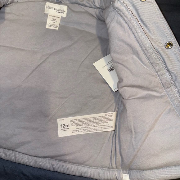 Baby Corduroy Puffer Vest - Picture 4 of 4